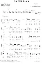 download the accordion score La 2000 Java in PDF format