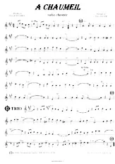 descargar la partitura para acordeón A Chaumeil (Valse Chantée) en formato PDF