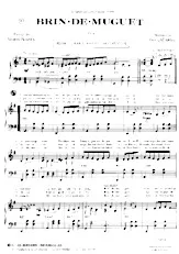 download the accordion score Brin de muguet (Chant : Lisette Jambel) (Valse) in PDF format