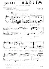 descargar la partitura para acordeón Blue Harlem (Dans les rues de Harlem) (Slow) en formato PDF