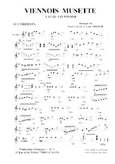 télécharger la partition d'accordéon Viennois Musette (Valse Viennoise) au format PDF