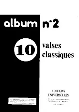 télécharger la partition d'accordéon Recueil 10 Valses Classiques (Album n°2) au format PDF