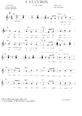 descargar la partitura para acordeón A Cucuron (Valse Sardane)  en formato PDF