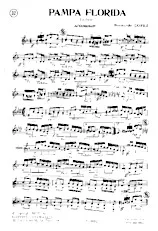 télécharger la partition d'accordéon Pampa Florida (Tango) au format PDF