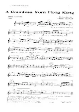 descargar la partitura para acordeón A Countess from Hong Kong en formato PDF