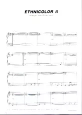 descargar la partitura para acordeón Ethnicolor II en formato PDF