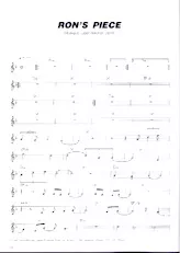 scarica la spartito per fisarmonica Ron's piece in formato PDF