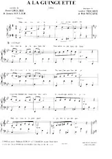descargar la partitura para acordeón A la guinguette (Java) en formato PDF
