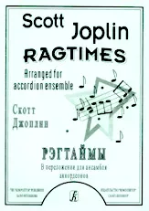 télécharger la partition d'accordéon Scott Joplin : Ragtimes arranged for accordion ensemble (Trio d'Accordéons) au format PDF