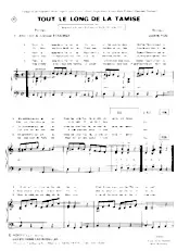 télécharger la partition d'accordéon Tout le long de la Tamise (Chant : Georgette Plana / Jack Lantier / Roger Pierre et Jean-Marc Thibaud) (Charleston) au format PDF