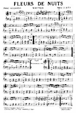 scarica la spartito per fisarmonica Fleurs de nuits (Schottisch) in formato PDF
