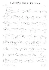 download the accordion score Partons tous les deux (Ballade) in PDF format