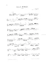 télécharger la partition d'accordéon D A T Polka au format PDF