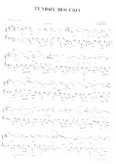 download the accordion score Tendre boléro in PDF format