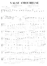 scarica la spartito per fisarmonica Valse amoureuse in formato PDF