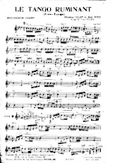 scarica la spartito per fisarmonica Le tango ruminant (Arrangement : Tito Fuggi) (Cow Tango) in formato PDF