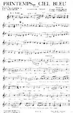 download the accordion score Printemps Ciel Bleu (Valse) in PDF format