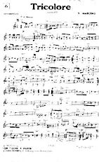 descargar la partitura para acordeón Tricolore (Marche) en formato PDF