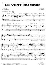 download the accordion score Le vent du soir (Bossa Nova) in PDF format