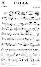 descargar la partitura para acordeón Cora (Paso Doble) en formato PDF