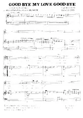 download the accordion score Good bye my love good bye (Chant : Demis Roussos) in PDF format