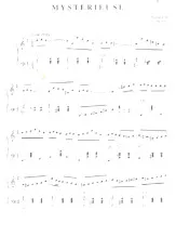 télécharger la partition d'accordéon Mystérieuse (Valse Swing) au format PDF