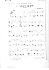 scarica la spartito per fisarmonica Marilou (Valse) in formato PDF