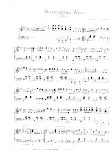 descargar la partitura para acordeón Slovenischer Wein (Valse) en formato PDF