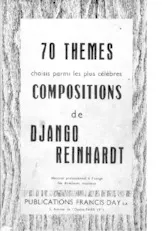 télécharger la partition d'accordéon Recueil : 70 Thèmes choisis parmi les plus célèbres compositions de Django Reinhardt au format PDF