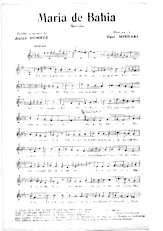 download the accordion score Maria de Bahia (Samba) in PDF format