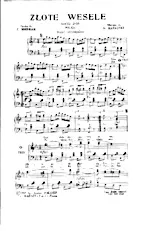descargar la partitura para acordeón Zlote Wesele (Noces d'Or) (Polka) en formato PDF