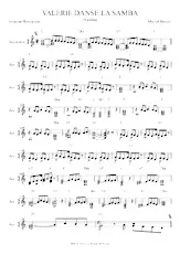 download the accordion score Valérie danse la samba in PDF format