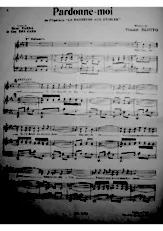 scarica la spartito per fisarmonica Pardonne moi (De l'opérette : La danseuse aux étoiles) in formato PDF