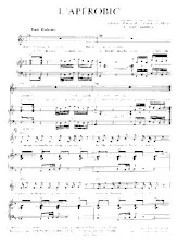 download the accordion score L'apérobic in PDF format