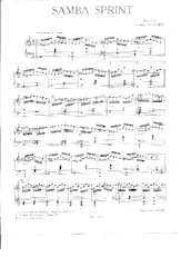 download the accordion score Samba Sprint in PDF format