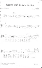 descargar la partitura para acordeón White and black blues (Chant : Joëlle Ursull) en formato PDF