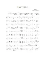télécharger la partition d'accordéon Tartelle (Tarentelle) au format PDF