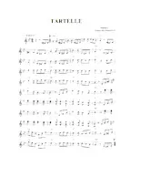 descargar la partitura para acordeón Tartelle (Tarentelle) en formato PDF