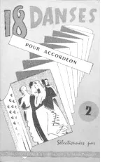 télécharger la partition d'accordéon Recueil 18 Danses sélectionnées par les éditions on danse à Paris (Recueil n°2) au format PDF