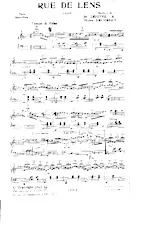 descargar la partitura para acordeón Rue de Lens (Valse) en formato PDF