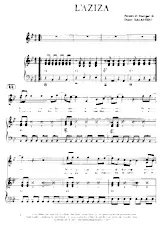 download the accordion score L'aziza in PDF format