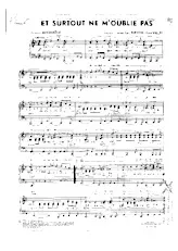 download the accordion score Et surtout ne m'oublie pas  in PDF format