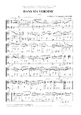 scarica la spartito per fisarmonica Dans ma verdine (Valse) in formato PDF