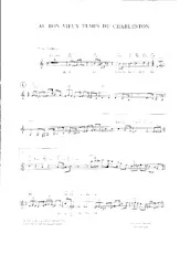 scarica la spartito per fisarmonica Au bon vieux temps du charleston in formato PDF