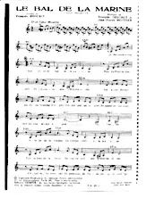 télécharger la partition d'accordéon Le bal de la marine (Valse Musette) au format PDF