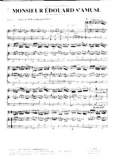 descargar la partitura para acordeón Monsieur Edouard s'amuse en formato PDF