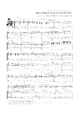 download the accordion score Mes vingt ans en musette (Valse) in PDF format