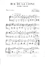 download the accordion score Rue de la Chine (Mazurka Variation) in PDF format
