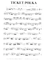 descargar la partitura para acordeón Ticket polka en formato PDF