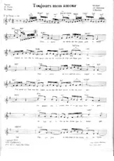 descargar la partitura para acordeón Toujours mon amour (Tango) en formato PDF